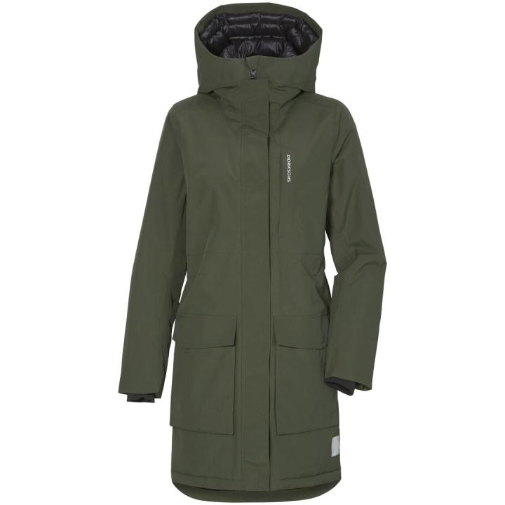 Leya Parka Dames Winterjas Deep Green 44