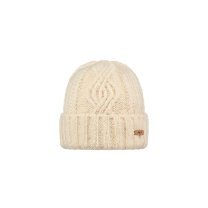 Farrah Beanie Muts Dames Cream One Size