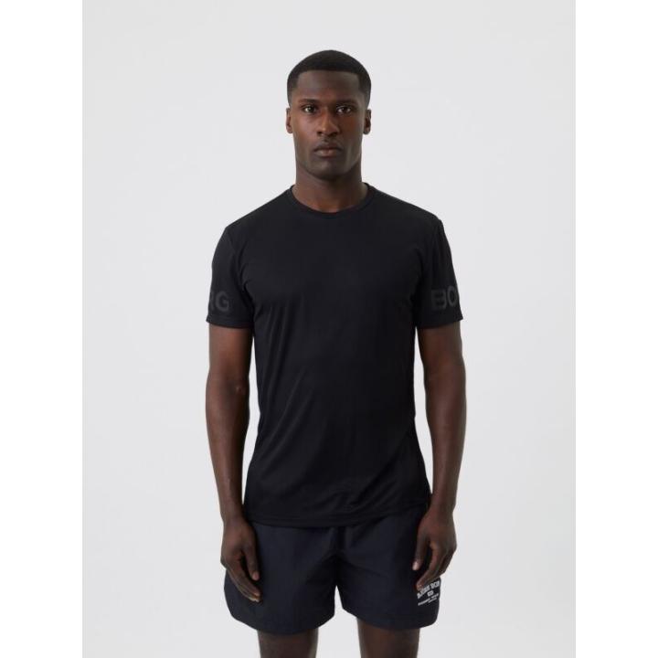 Borg Light T-Shirt Heren Black Beauty S
