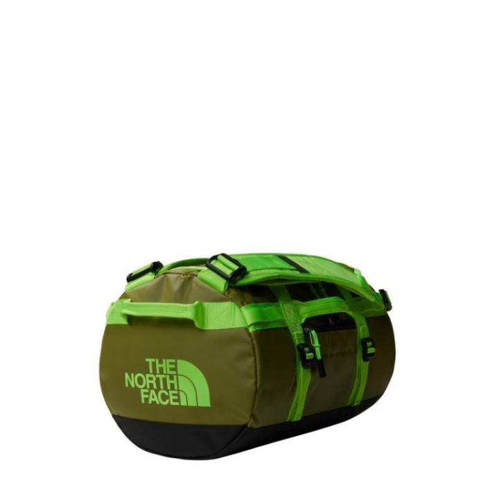 Base Camp - XS Duffel Forest Olive - Safety Green - TNF Black XS (31L)