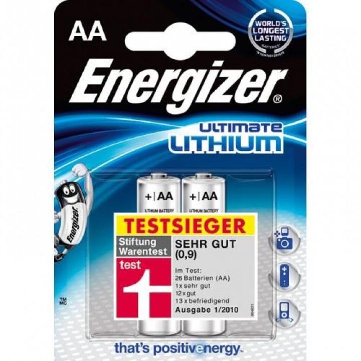 Ultimate Lithium Fr6 Aa Bl2 Batterij