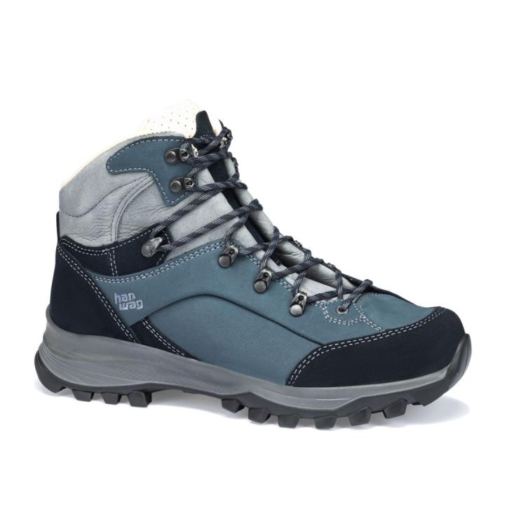 Alta Bunion II LL Dames Hoge Wandelschoen Navy/Light Grey 5