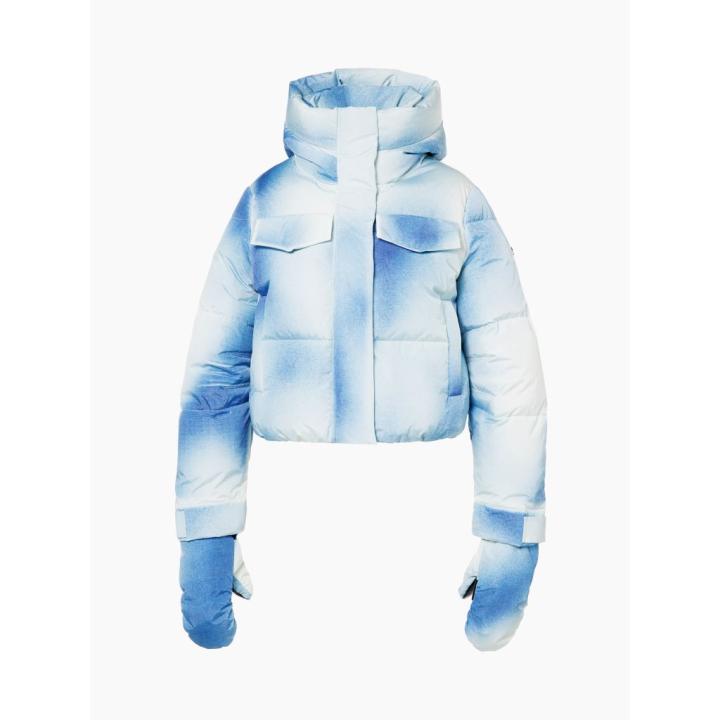 Ciel Bleu Wintersportjas Dames Denim Print 38