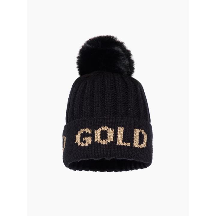 Hodd Muts Dames Black/Gold One Size