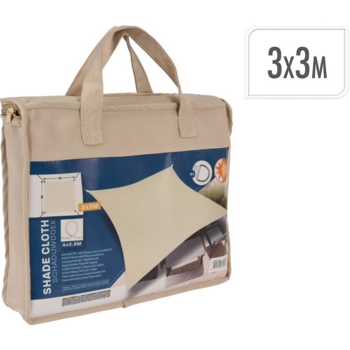 Schaduwdoek Vierkant 3M Tarp Creme