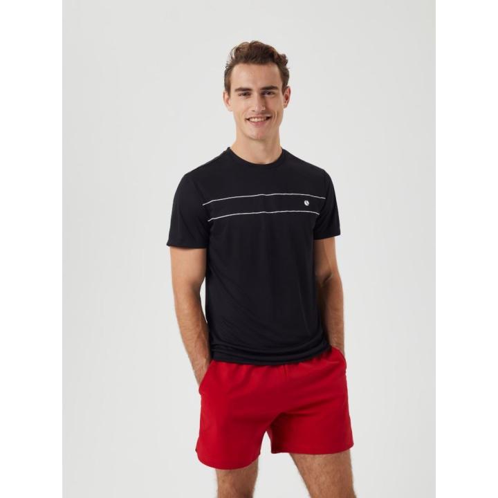 Ace Light Tennis T-Shirt Heren Black Beauty L
