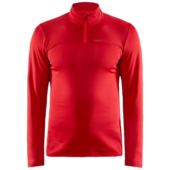 Core Gain Midlayer Shirt Heren Bright Red L