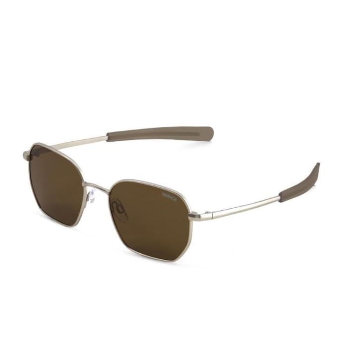 Ash Mat Silver Mtl-Sintec® Brown Zonnebril Silver Metal Matte One Size