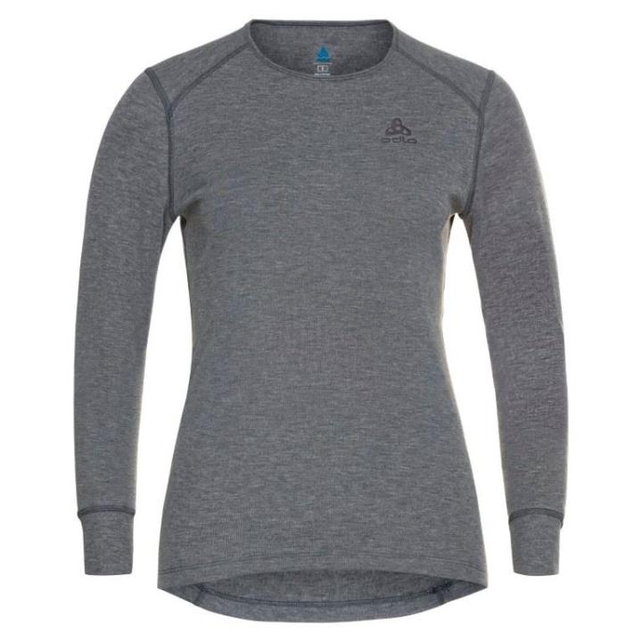 Active Warm Eco LS Thermoshirt Dames Odlo Steel Grey Melange M