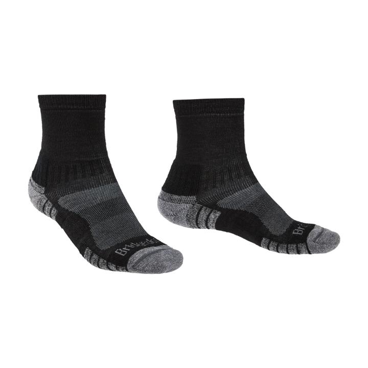 Lightweight Merino Performance 3/4 Crew Heren Wandelsok Black/Silver L