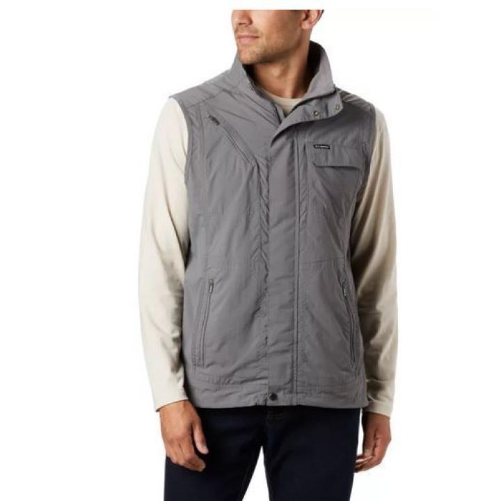 Silver Ridge II Heren Vest City Grey XXL