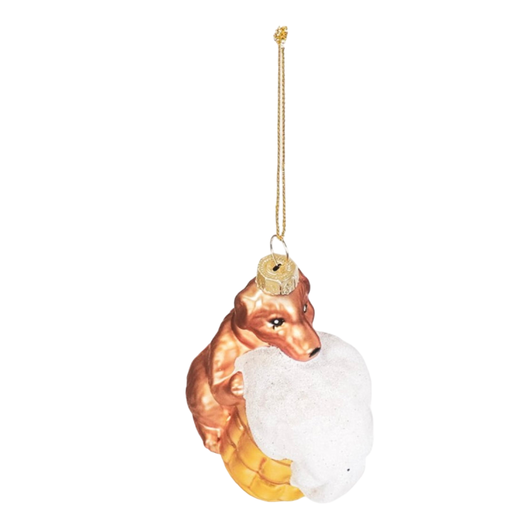 Housevitamin Kerstornament Teckel Bier
