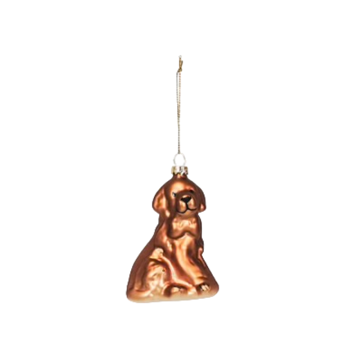 Housevitamin Kerstornament Golden retriever