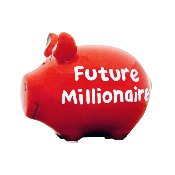 G Wurm Spaarpot-Spaarvarken Future Millionaire