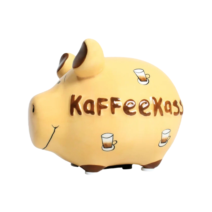 G Wurm Spaarpot-Spaarvarken Kaffeekasse