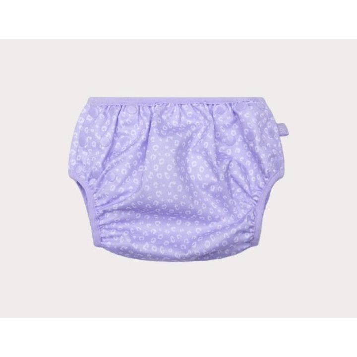 Swim Essentials Zwemluier Wasbaar Lila Panterprint  0-3 jaar