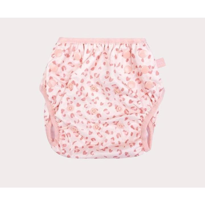 Swim Essentials Zwemluier Wasbaar Old Pink Panterprint 0-3 jaar