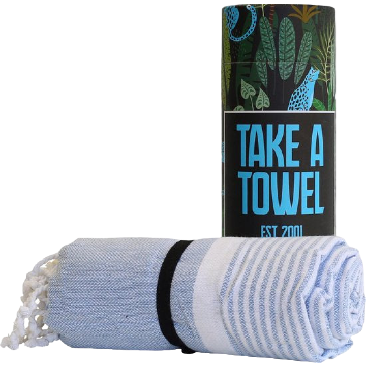 Hamamdoek - Take A Towel - saunadoek - 100x180cm - 100% katoen - pestemal - TAT 3-2