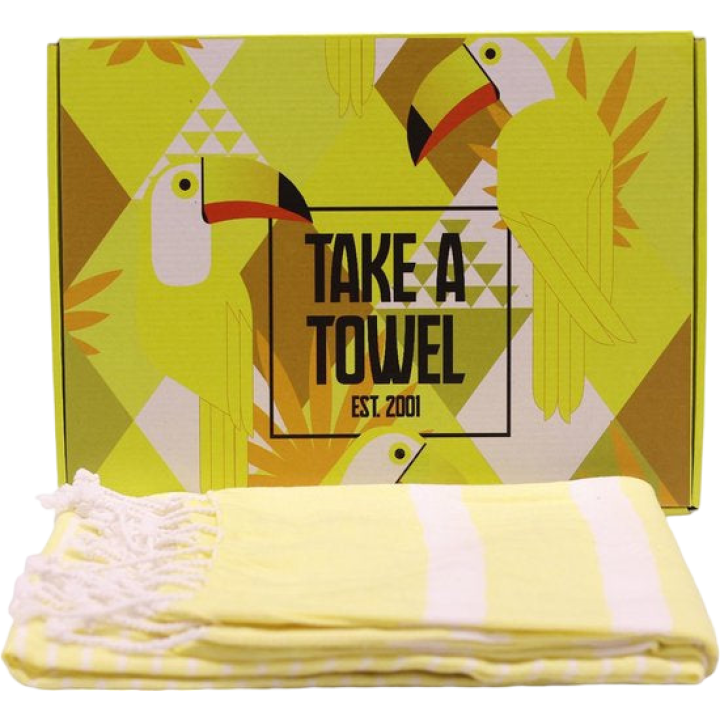 Hamamdoek - Take A Towel - fouta - 90x170 cm - 100% katoen - pestemal - TAT 4A-3