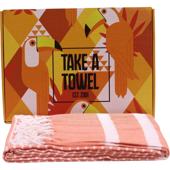 Hamamdoek - Take A Towel - fouta - 90x170 cm - 100% katoen - pestemal - TAT 4A-6