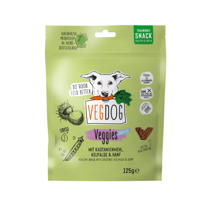 Vegdog Veggies Huidverzorging 125 g