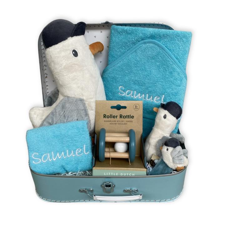 Kraamcadeau koffer Little Dutch XL Jongen