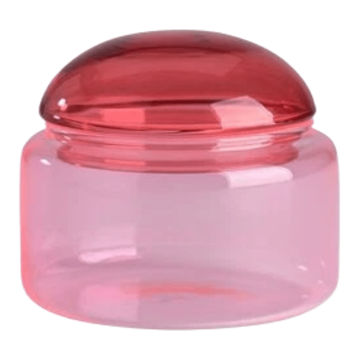 Voorraadpot rood/roze small