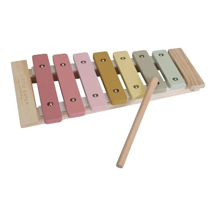Houten Xylofoon roze | Little Dutch