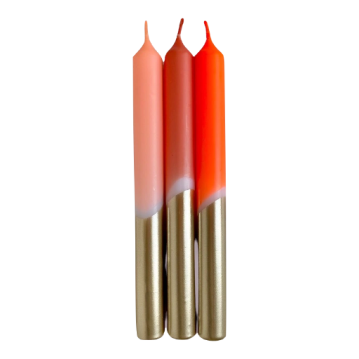 Dip Dye kaars Autumn September