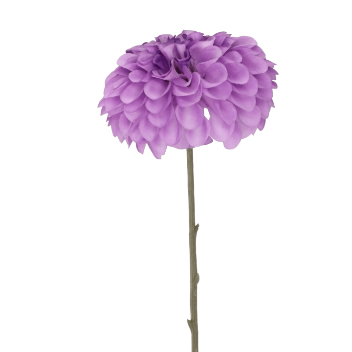 Kunstbloem Dahlia bol - Paars