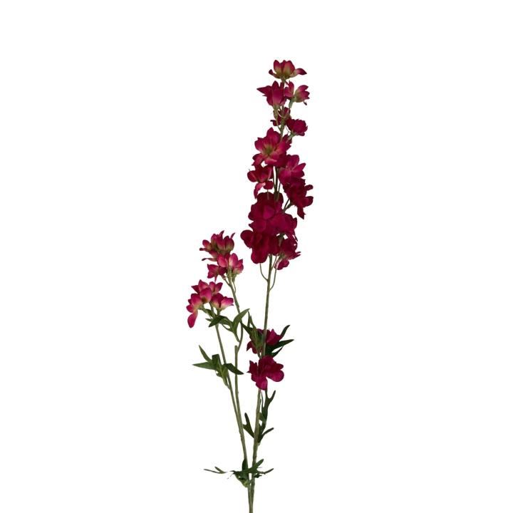 Kunstbloem Ridderspoor 77 cm - Dieprood