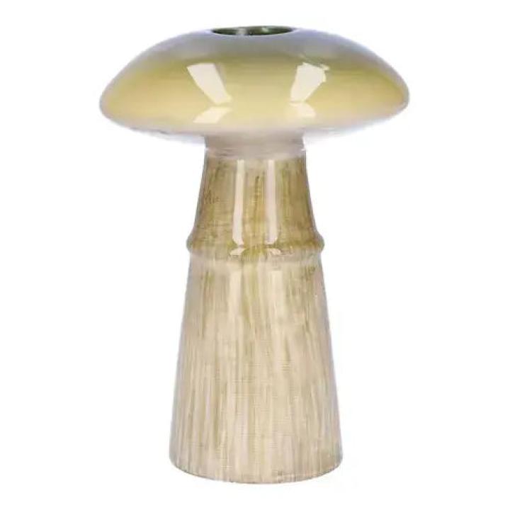 Vaas Paddenstoel Agaric groen