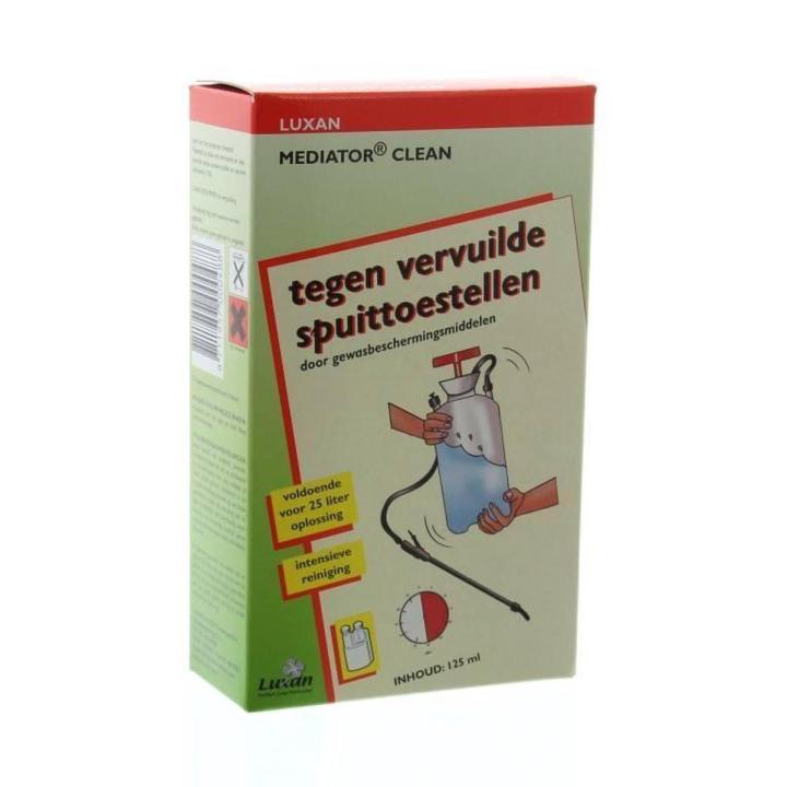 Luxan Mediator Clean tegen vervuilde spuittoestellen | 125ml