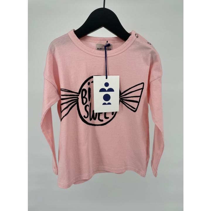 Longsleeve Roze Bitter Sweet Toffee Maat 92 / 98