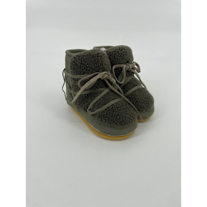 Cassi Booties Stone Nubuck Groen Maat 20