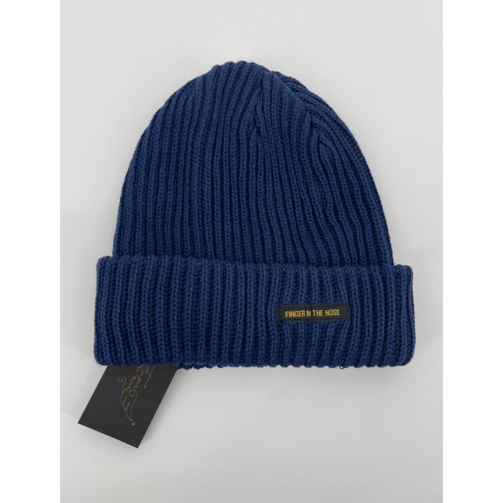 Muts Donkerblauw Unisex Maat 8 - 12 Jaar