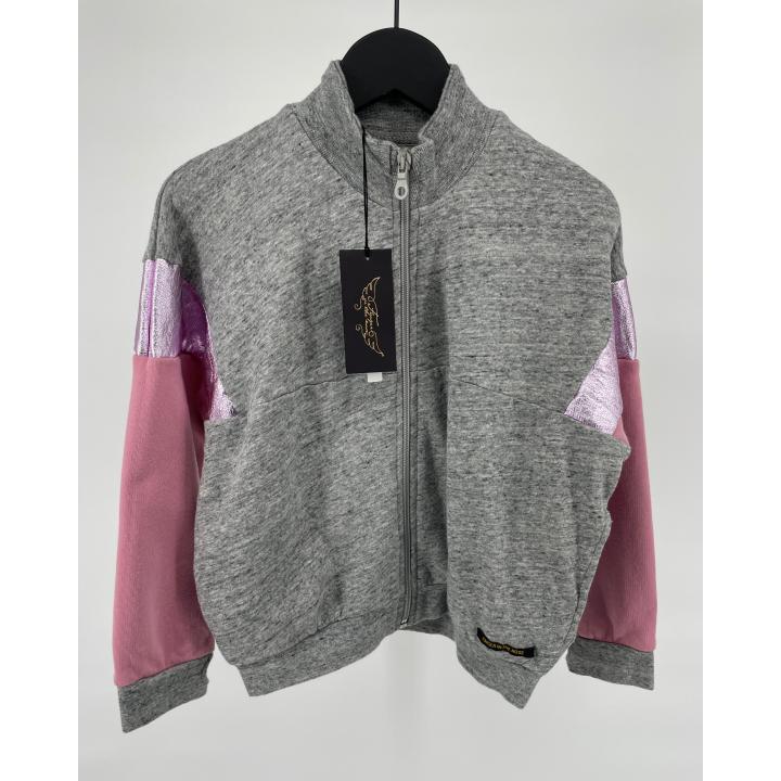 Vest Grijs Roze Maat 122