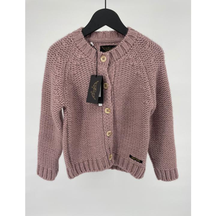 Vest Roze Wol Maat 122
