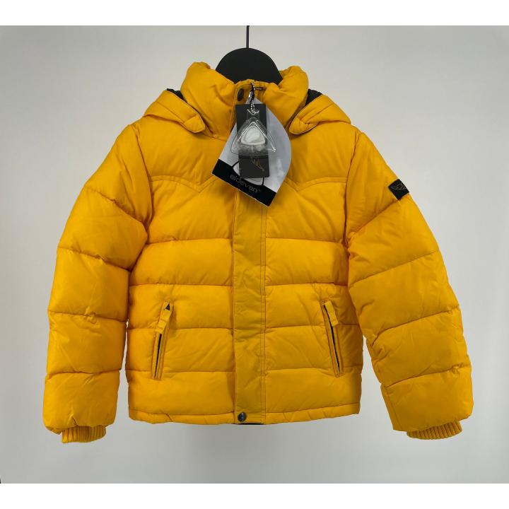 Winterjas Unisex Dons Geel Maat 122