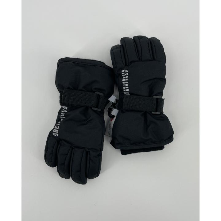 Handschoenen Zwart Maat 3 - 4 Jaar