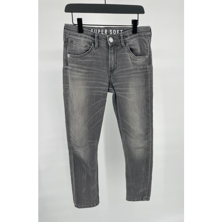 Jeans Grijs Super Soft Skinny Fit Jeans Maat 140