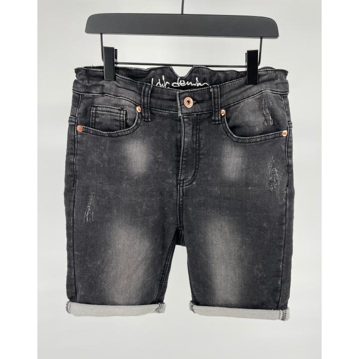 Korte Broek Denim Zwart Maat 146 / 152