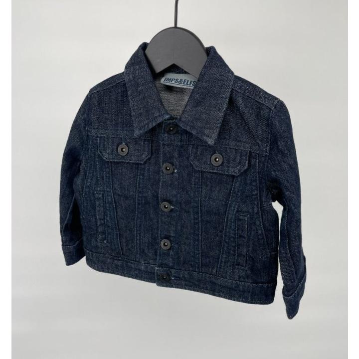 Spijkerjasje Donkerblauw Maat 74