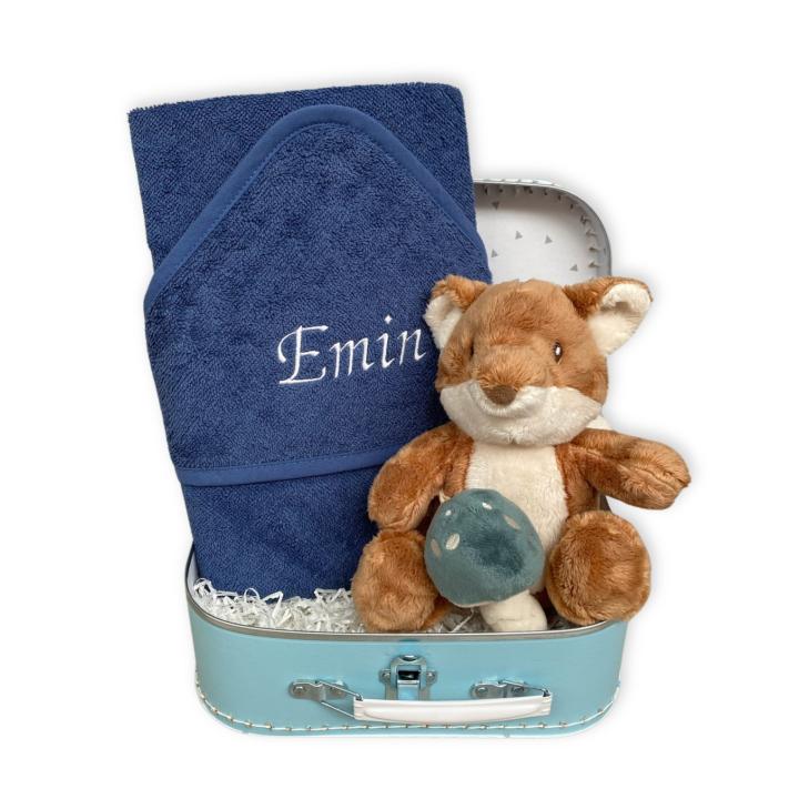 Kraamcadeau koffer Forest Friends Vos