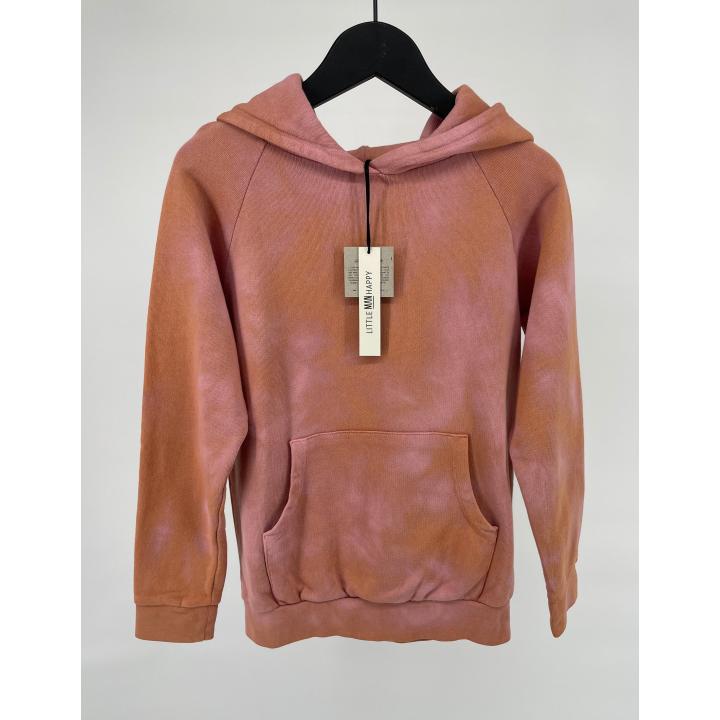 Hoodie Roze Oranje Tie Dye Maat 116 / 122