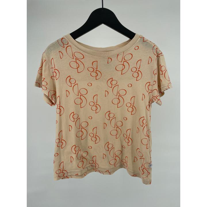 T-shirt Geel Print Maat 98