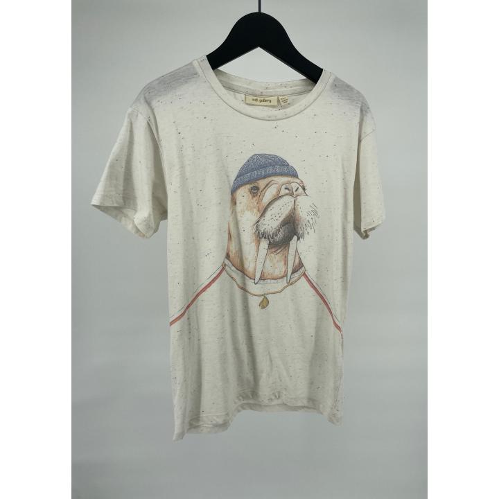 T-shirt Beige Walrus Maat 152