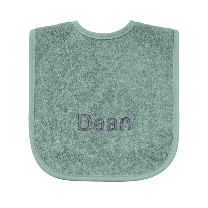 Slab met naam - Groen