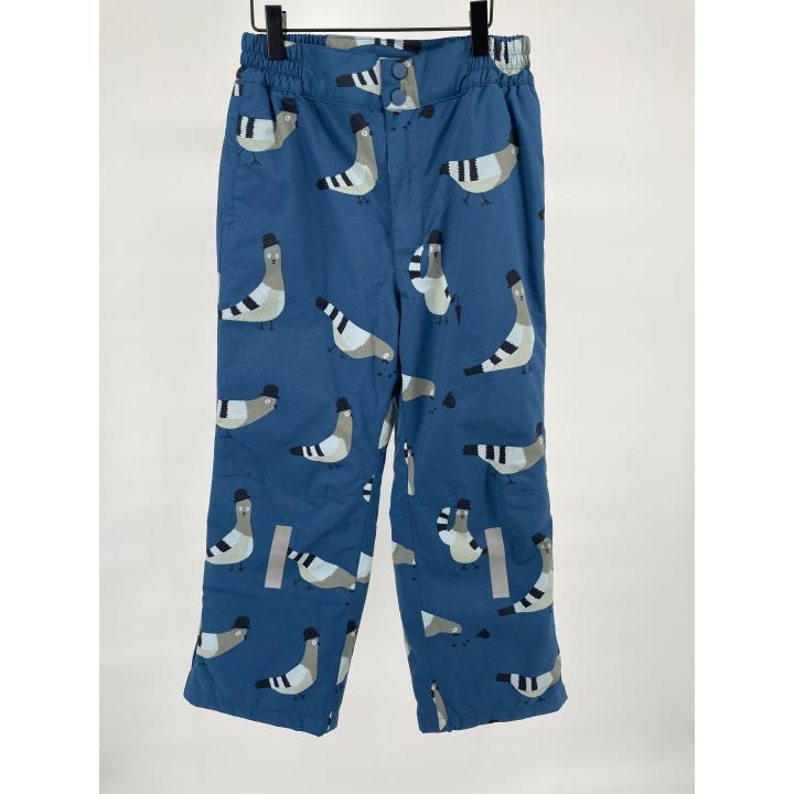 Sneeuwbroek Blauw Duiven Maat 140