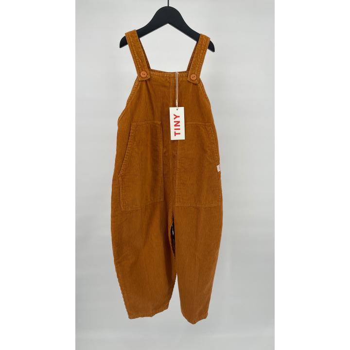 Tuinbroek Rib Bruin Maat 116